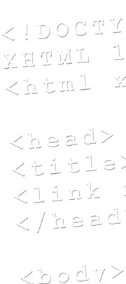 HTML und CSS bilden die Grundlage für das Webdesign